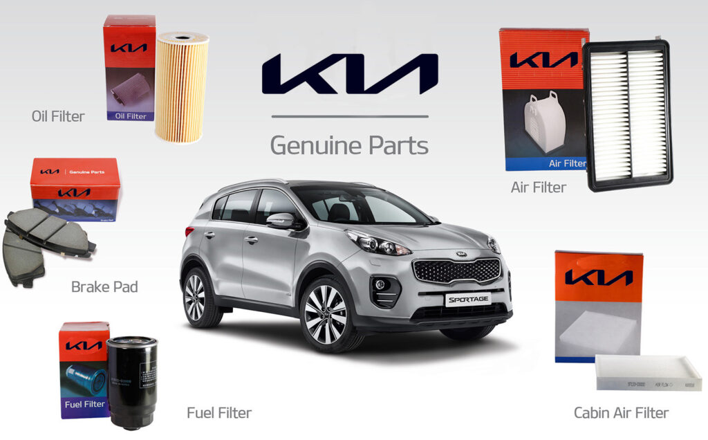 Kia Spare Parts Exporter Gulf Africa